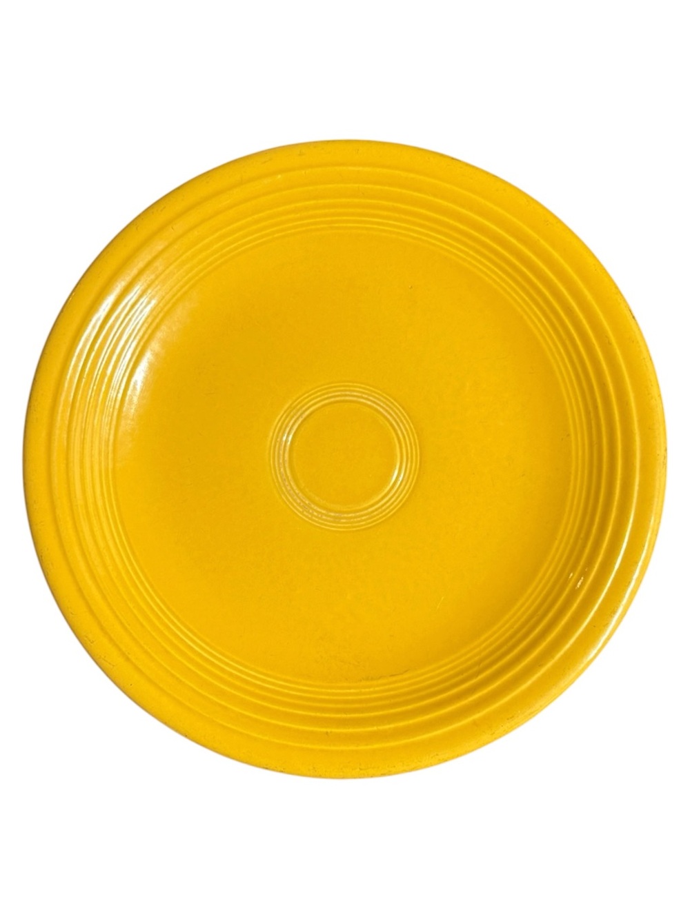 VTG Fiesta Bright Yellow Salad Plate